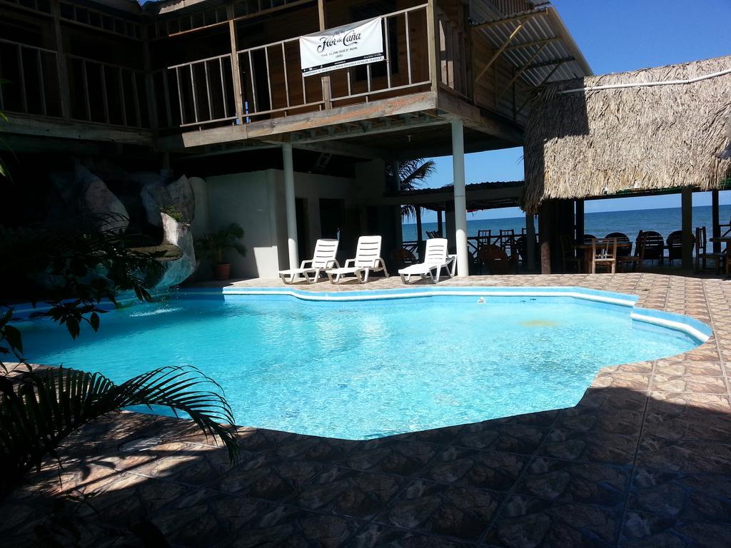 La Delphina Bed And Breakfast Bar And Grill La Ceiba Oda fotoğraf
